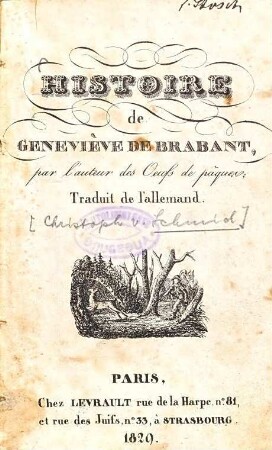 Histoire de Geneviève de Brabant
