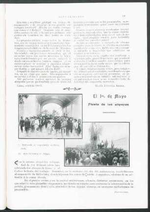 El 1° de Mayo : Fiesta de los obreros