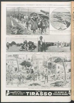 Información gráfica de la guerra [Dibujos y fotografías]
