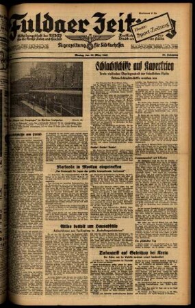 Ausgabe vom Montag, den 24. März 1941.