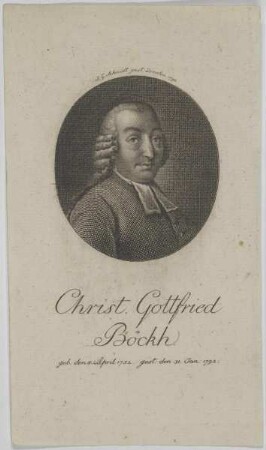 Bildnis des Christ. Gottfried Böckh