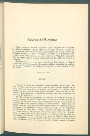 Revista de revistas