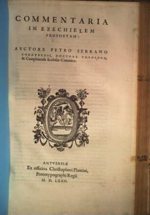 Commentaria in Ezechielem Prophetam