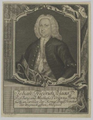 Bildnis desJohann Friedrich Polack