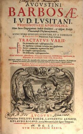Tractatus varii