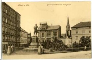 Löbau. Bismarck-Denkmal am Königsplatz