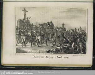 Napoleons Einzug in Dresden 1807