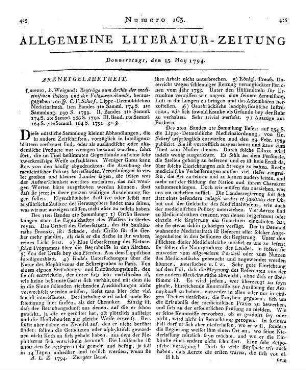 Beiträge zum Archiv der medizinischen Polizei und der Volksarzneikunde. Bd. 1-3. Hrsg. v. J. C. F. Scherff. Leipzig: Weygand 1789-91