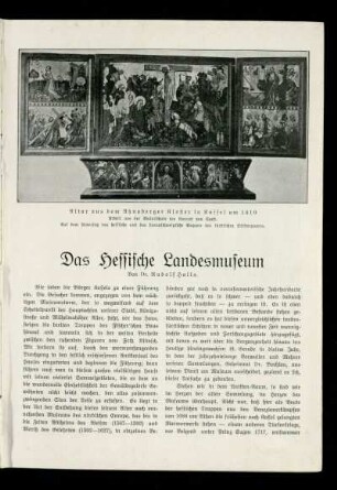 Das hessische Landesmuseum