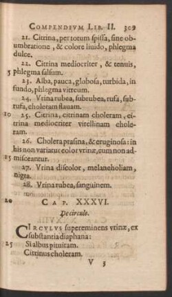Cap. XXXVI. De circulo.
