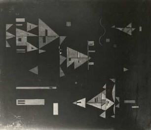 Komposition : Komposition. Ölgemälde (um 1930; W. Kandinsky)