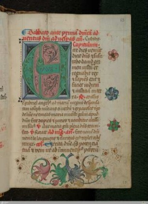 Libellus capitulorum et collectarum