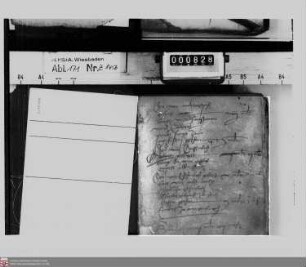 Mühlenregister für Stadt und Kirchspiel (Haingericht) Siegen