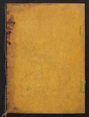 Einband Libellum mit Archivsignatur
