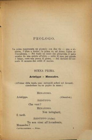 Frine, commedia in un prologo e quattro atti
