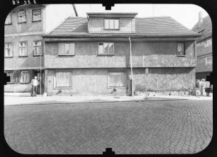 Schmalkalden, Stumpfelsgasse. Wohnhaus. Straßenfront