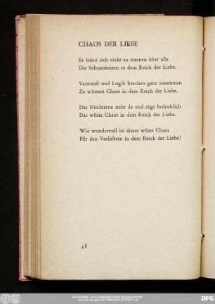 Chaos Der Liebe