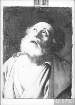 Rosa, Francesco de . Zuschreibung: Apostel Petrus, GK I 7743. (Verlust)