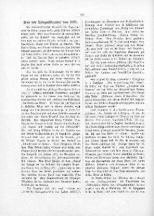 Aus der Kriegsliteratur von 1870