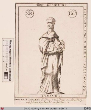 Bildnis Johann Tauler