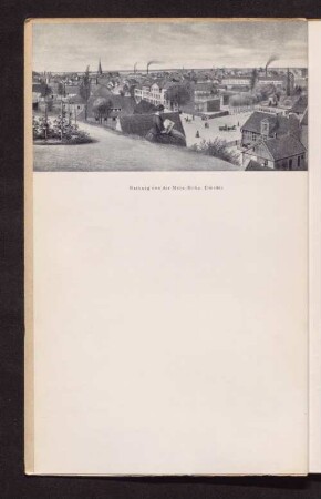 Harburg von der Marx-Höhe. Um 1860