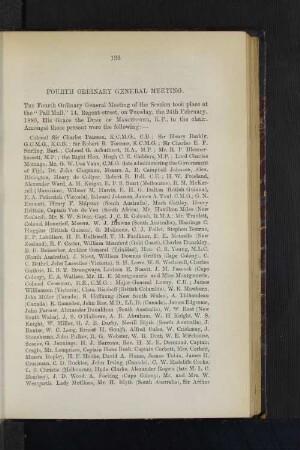 Fourth Ordinary General Meeting: An Empire´s Parliament. By A. Stavely Hill, Esq., Q.C., M.P.