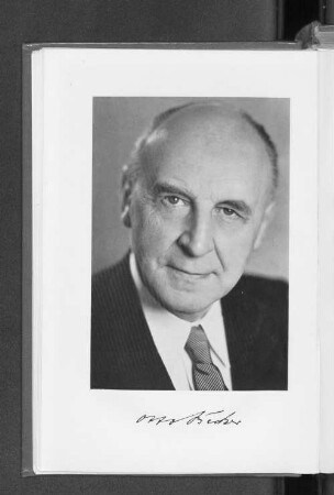 Prof. Dr. Otto Becker