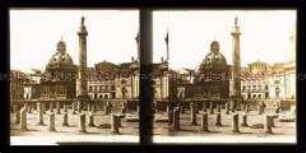 Siegessäule, Colonna Traiana, im Trajansforum, Rom