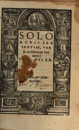 Solomonis Sententiae