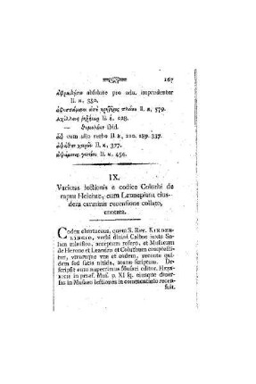 Varietas lectionis e codice Coluthi de raptu Helenae, cum Lennepiana eiusdem carminis recensione collato, enotata