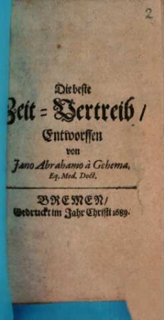 Die beste Zeit-Vertreib