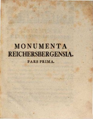 Monumenta Boica, 3. [Monumenta Baumburgensia II. ; Monumenta Raitenhaslac. ; Monumenta Ranshofana ; Monumenta Reichersberg. I. ; Monumenta Sanzenonensia]