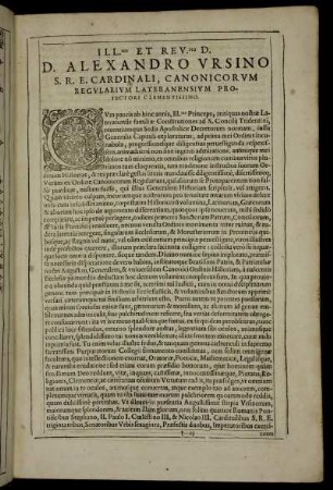 Ill. Mo Et Rev. Mo D. D. Alexandro Ursino [...]