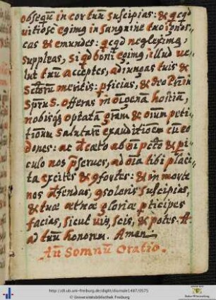 [34r-36r] Ante Somnum Oratio et aspiratio
