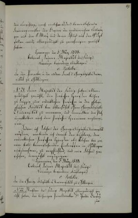 Berufung Theodor Benfeys zum außerordentlichen Professor.