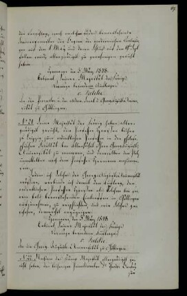 Berufung Theodor Benfeys zum außerordentlichen Professor.