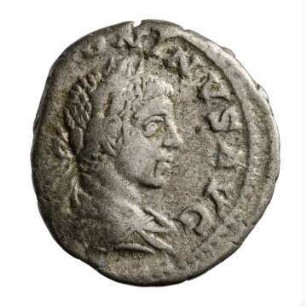 Münze, Denar, 219 n. Chr.