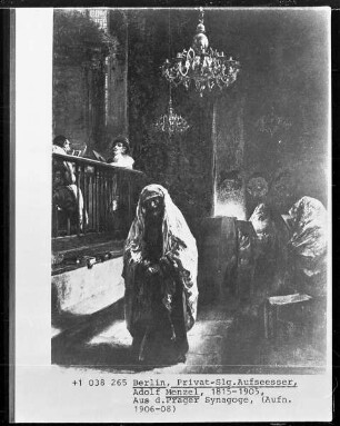 Aus der Prager Synagoge