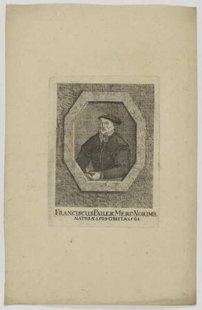 Bildnis des Franciscus Pauer