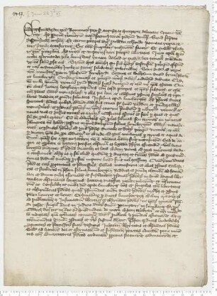 Abschrift zu UAa-2076