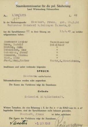 Eberhart, Franz