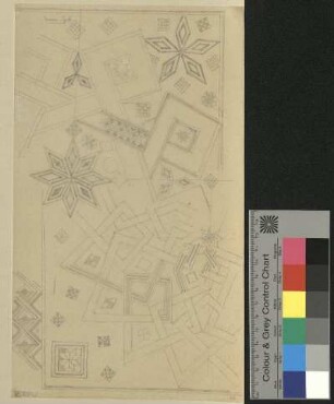 Ornamentales Bodenmosaik