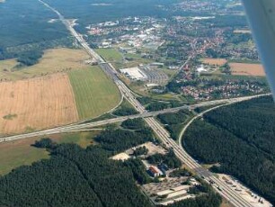 Hermsdorfer Kreuz, BAB A 4, BAB A 9