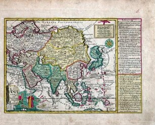 Asia ; Verfertiget von Ioh. George Schreibern in Leipzig