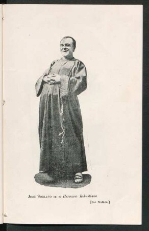 José Soriano en el "Hermano Robustiano" - [Fotografía]