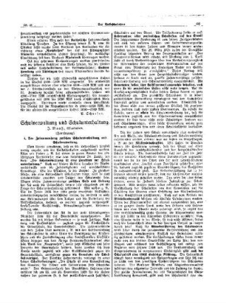 Schulverwaltung und Schulunterhaltung : (Fortsetzung)