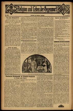 Dritte Ausgabe vom Freitag, den 25. Dezember 1931.