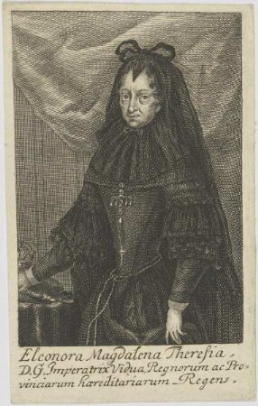 Bildnis der Eleonora Magdalena Theresia D.G. Imperatrix