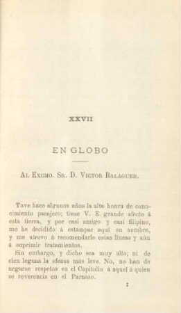 XXVII. En globo