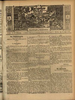 Ausgabe vom Sonntag, den 16. Juni 1912.